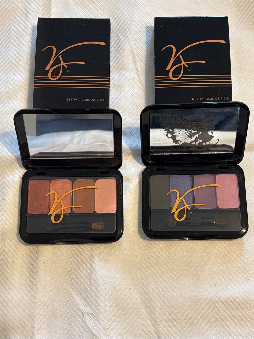 Vintage Victoria Jackson Pink Red Eyeshadow Palette ESRD ESPK 90s